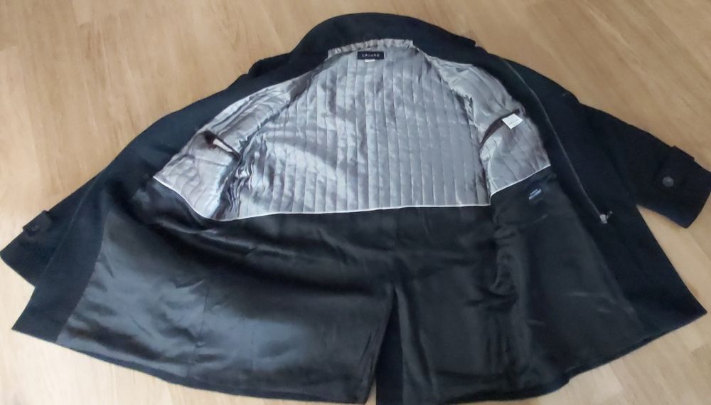 Płaszcz męski LAVARD rozmiar 60/182 czarny