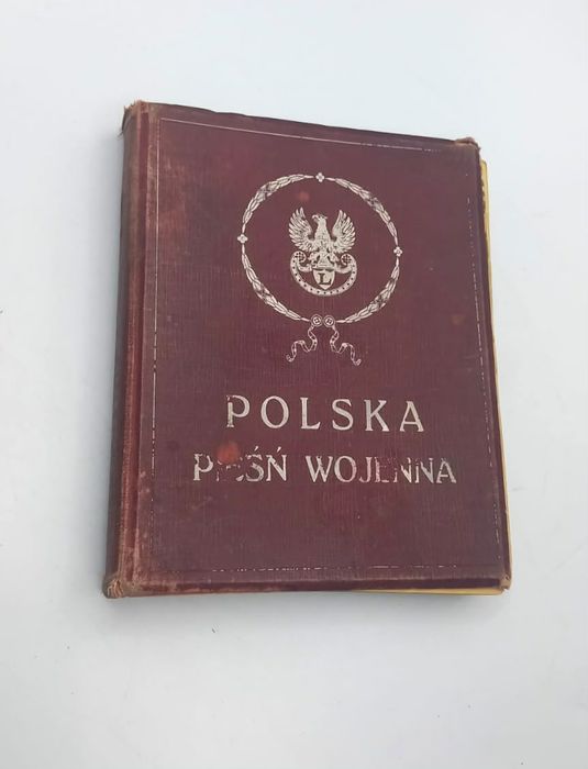 Polska Pieśń Wojenna 1916 – stara książka, Lwów, Legiony Polskie