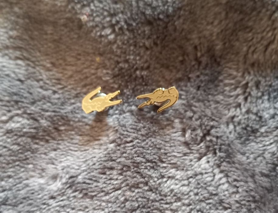 Brincos Lacoste originais