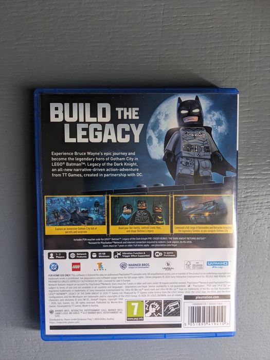 Диск LEGO Batman: Legacy of the Dark Knight (PS5)