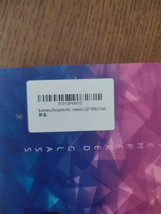 protetor de smarchwatch / tempered glass smartwatch 1.32 9h glass