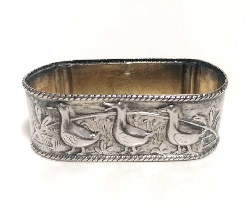 Porta-guardanapos 3 patos