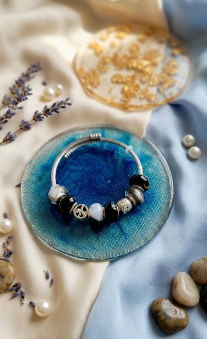 Bransoletka damska,  modułowa,  handmade