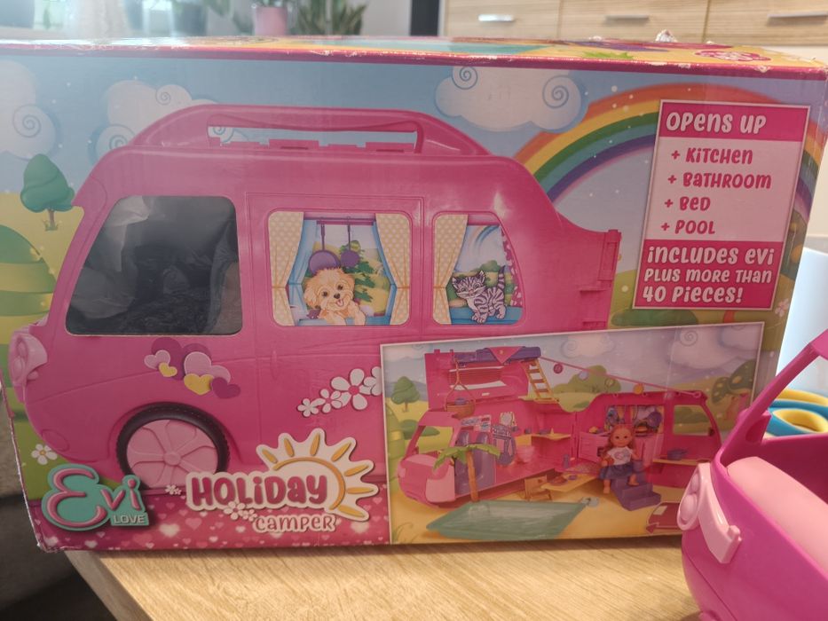 Duży zestaw kamper Evi holiday camper