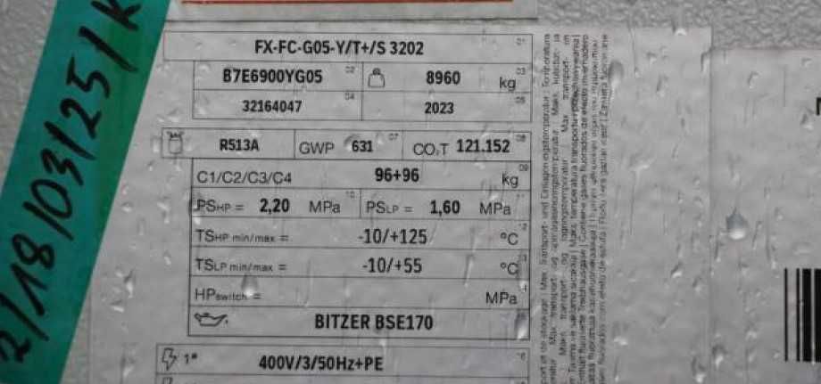 System chłodzenia emulsji zewnętrzny