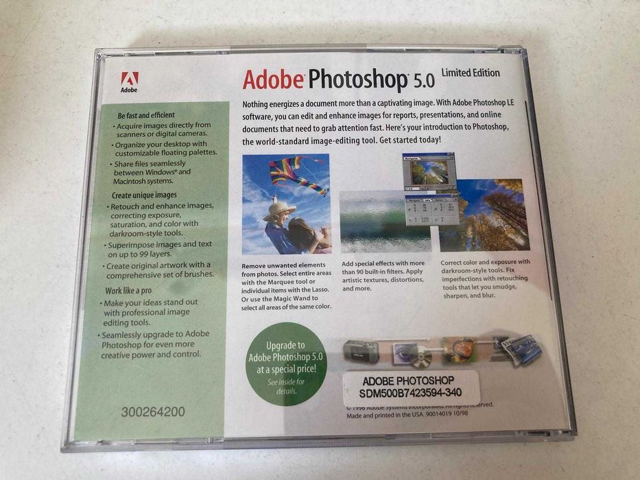 CD - Adobe Photoshop 5.064551818960387122