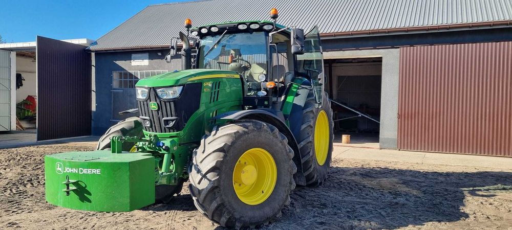 Ciągnik John Deere 6210 R, Pierwszy właściciel PL.