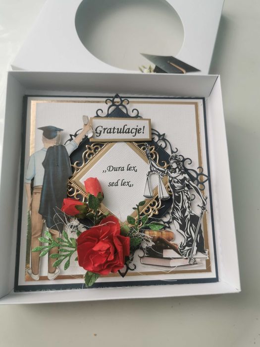 Gratulacje dla studenta prawa i Pamiatka  Pierwszej  Komunii św.