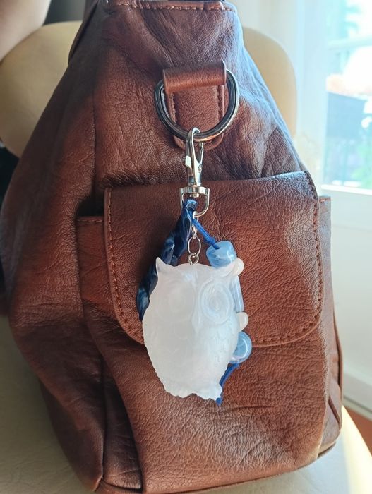 Bag charm artesanal mocho