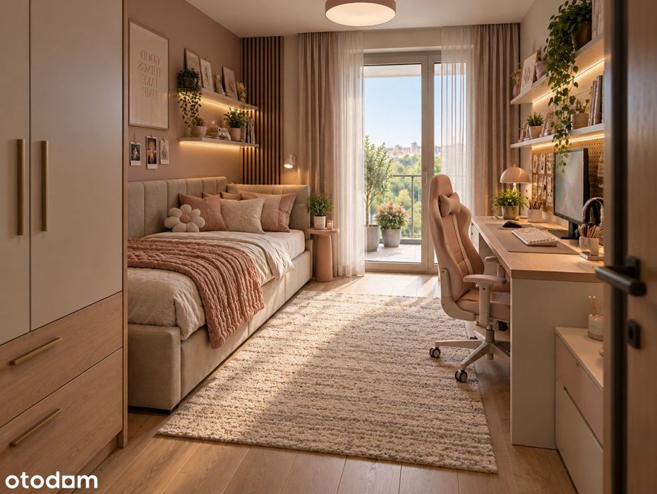 Gotowy do odbioru, narożny segment, ogródek 550 m2