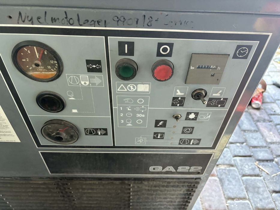 Kompressor śrubowy Atlas Copco GA 22 kw