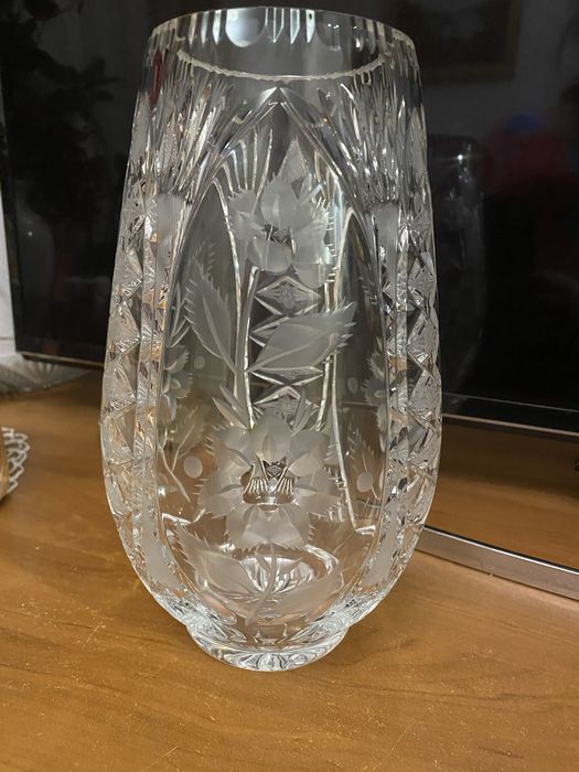 Wazon kryształowy duży