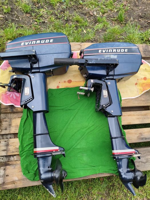 Silniki zaburtowe Evinrude cena za  2sz do łodzi łódki 4km