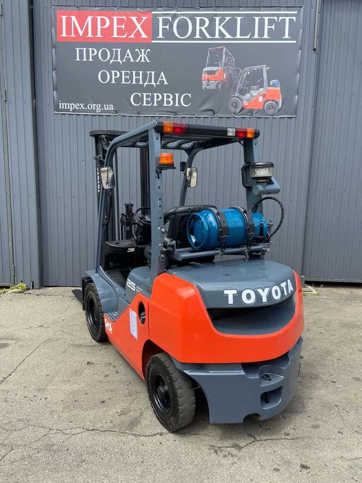 Навантажувач газ-бензиновий TOYOTA 2.5т, 2018рік, погрузчик Тойота