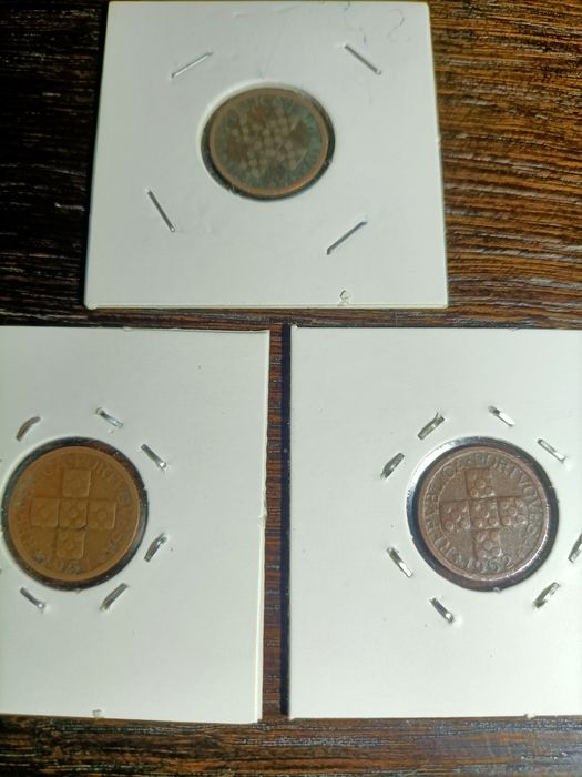 Lote Moedas X e XX centavos - valiosas