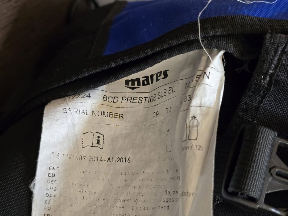 Colete mergulho BCD Mares PRESTIGE SLS
