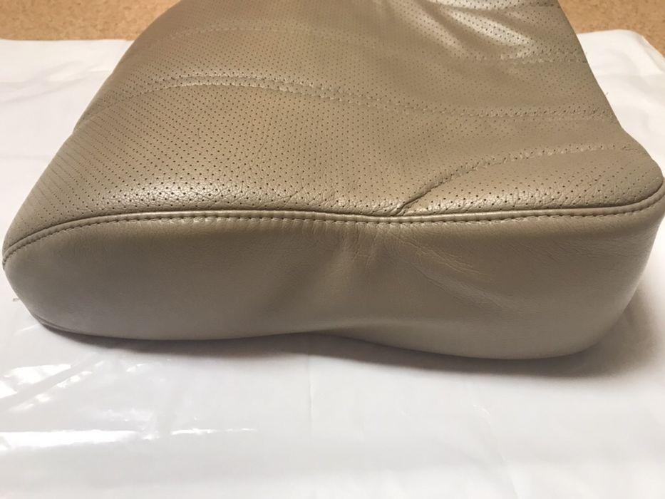 Siedzisko (skora naturalna 100%)samochodu wentylowane BEŻ