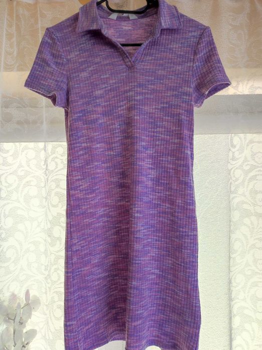 Fioletowa sukieneczka H&M r. 170 polo