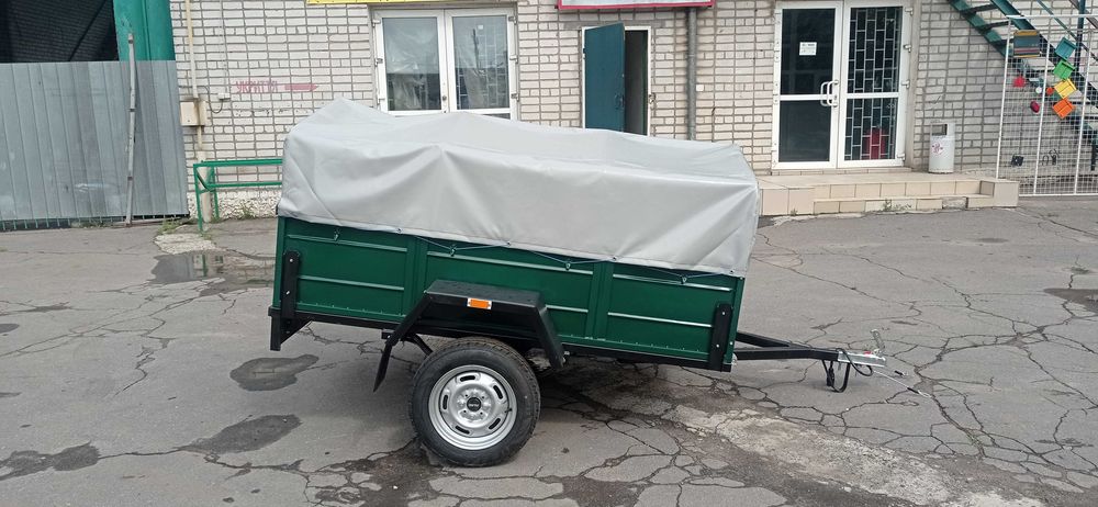 Усиленный автомобильный прицеп от производителя.