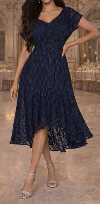 Granatowa sukienka Object Kelsey nowa z metką rozmiar 40