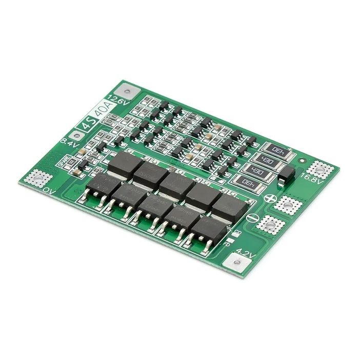 BMS 3S 40A, 60A , BMS 4S 40A плата для li ion аккумуляторов
