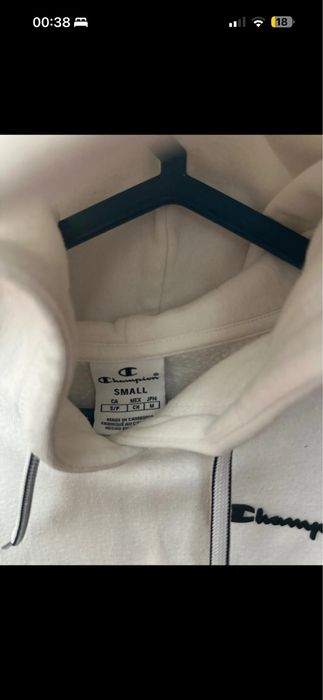Sweatshirt branca Champion