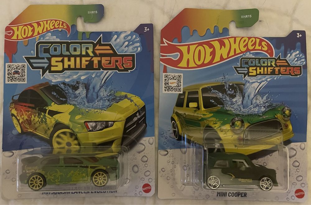Hot wheels color shift Mini Cooper Mitsubishi