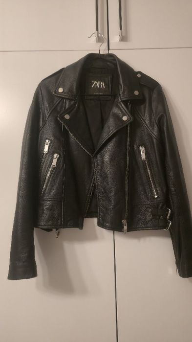 Шкіряна куртка косуха Zara