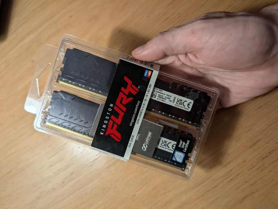 Kingston FURY Beast Black 16GB DDR4-3200 (2x8GB) KF432C16BBK2/16