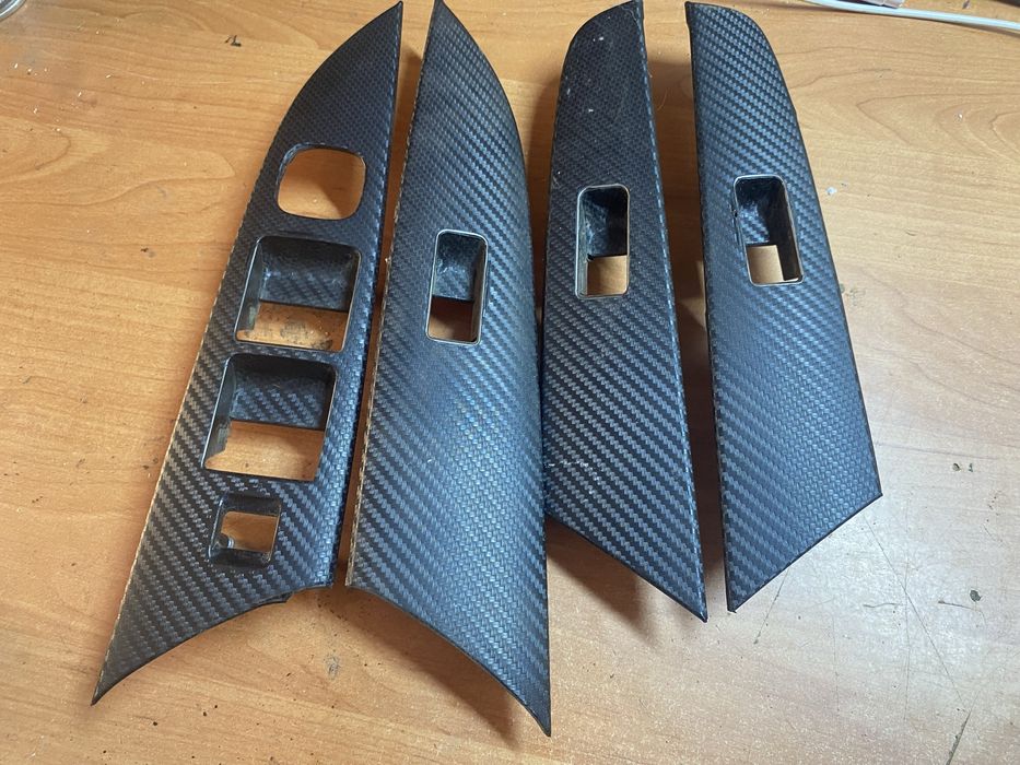 Mazda 3 Bk комплект декору, накладки кнопок склопідіймачів. Рамка Мазд