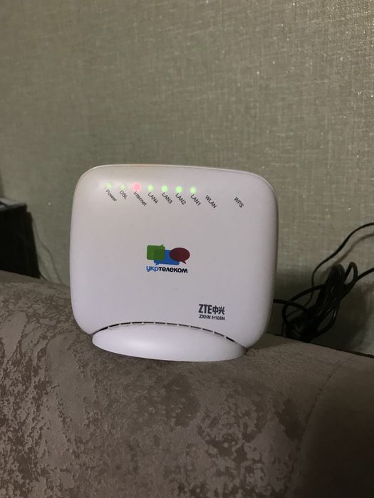 Модем ZTE ZXHN H108N с Wi-Fi