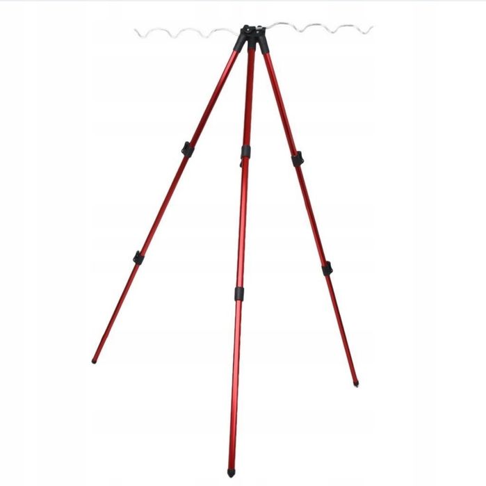 Stojak na wędki trójnóg tripod rodpod teleskopowy uchwyt na wędkę