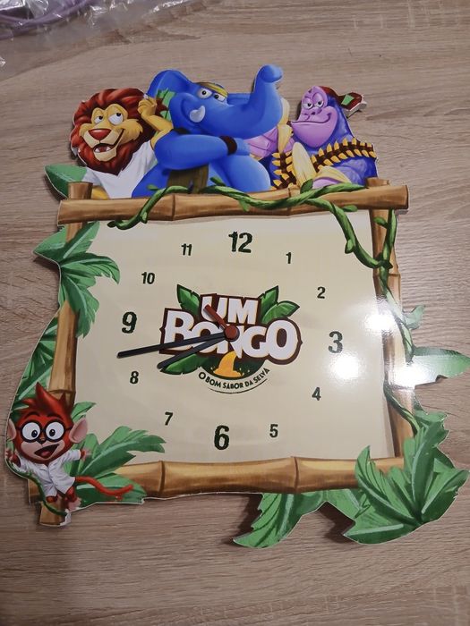 Relógio de Parede Um Bongo Vintage – NOVO