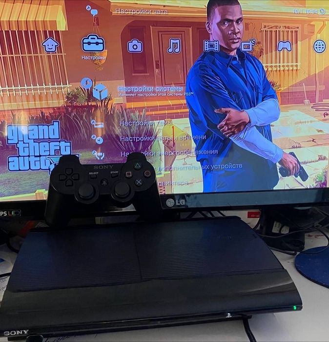 Продам playstation 3 super slim