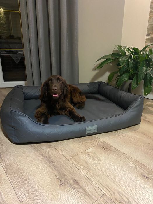 Legowisko ortopedyczne ze skóry ekologicznej rozmiar Xl