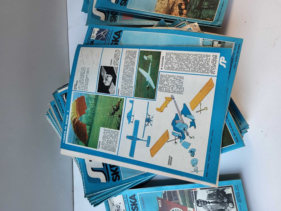 Stare Gazety 1982-86 Skrzydlata Polska PRL