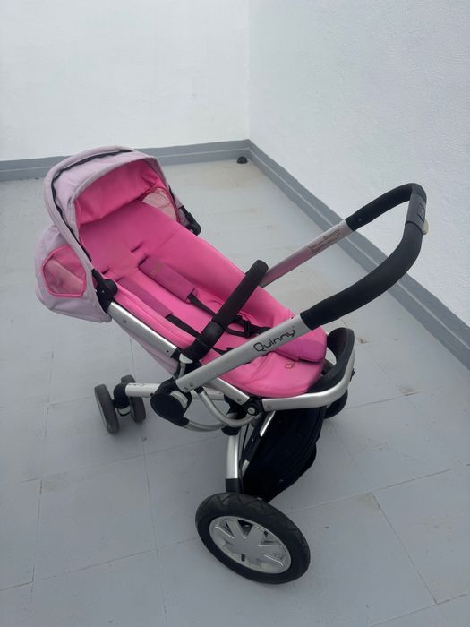 Carrinho de bebé Quinny Rosa