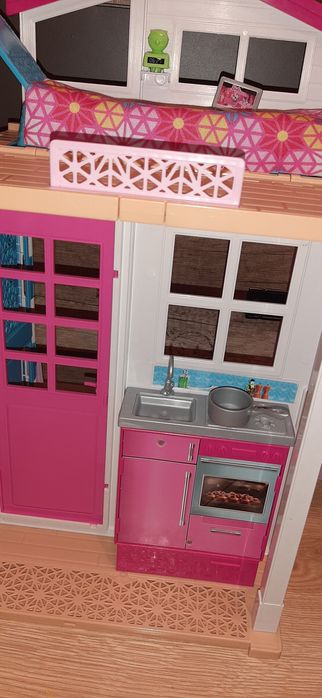 Domek barbie Rower i piesek. Stan idealny