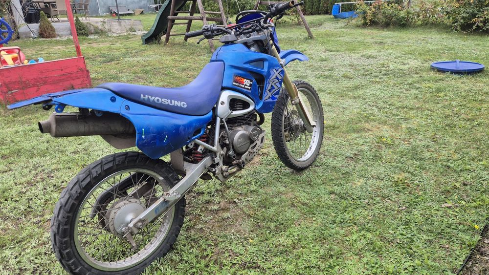 Hyosung xrx 125 cross enduro