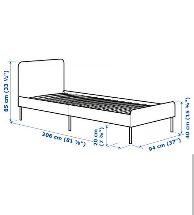 Cama solteiro IKEA