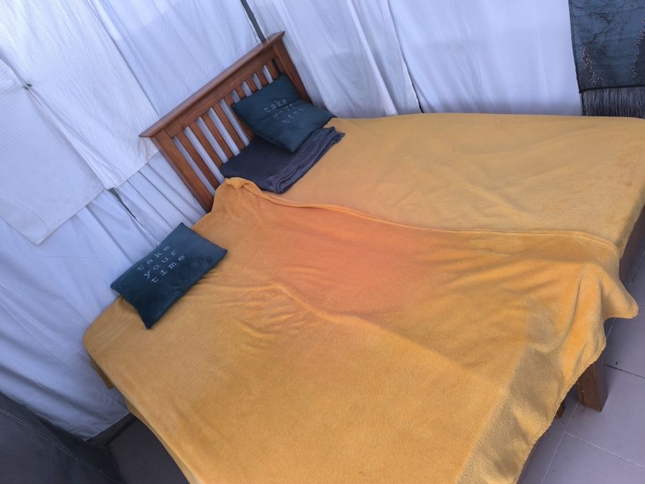 Cama Ninho Dupla em Madeira Maciça c/ Rodas + 2 Colchões (Solteiro ou Casal)