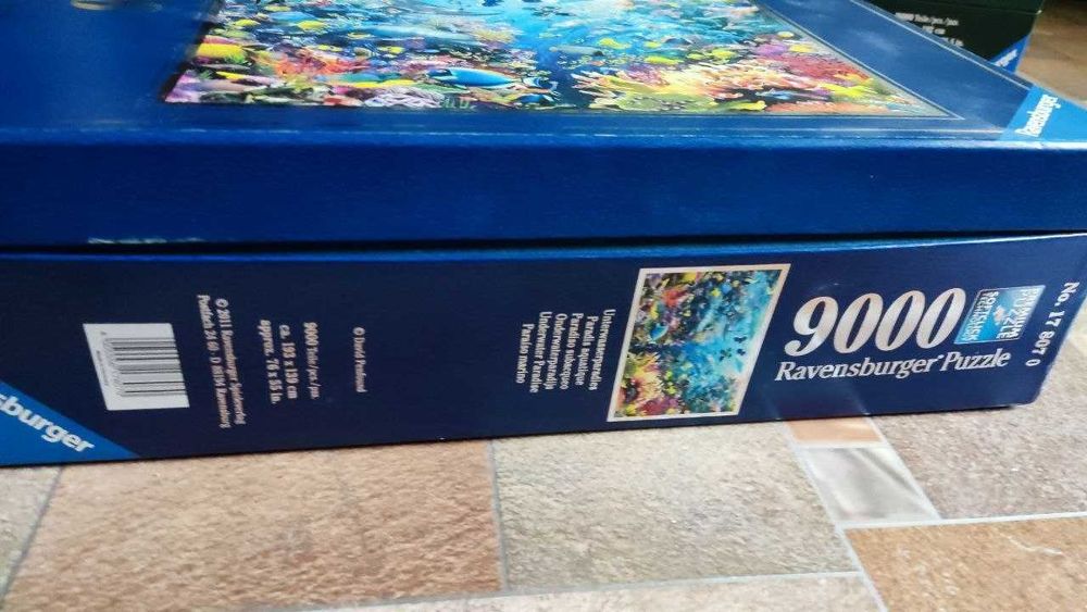 Пазли Ravensburger 9000 елементів Підводний рай 193х139 см