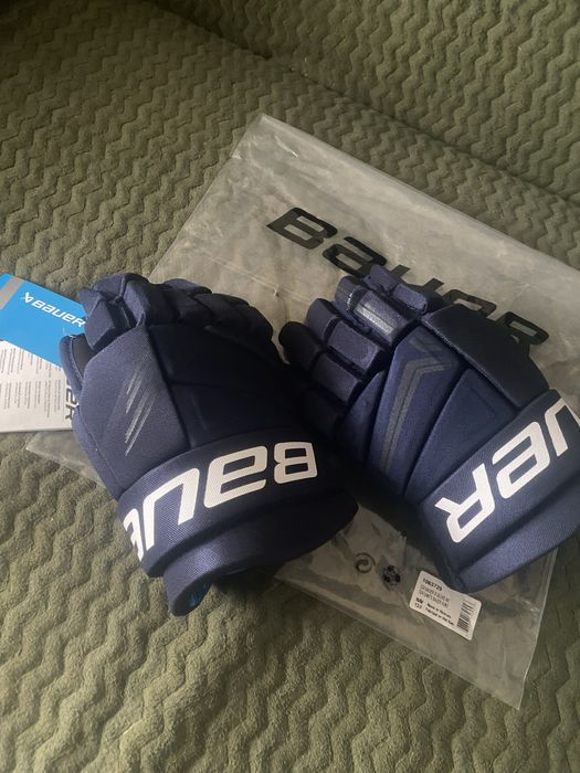 Хокейні рукавиці перчатки краги Bauer