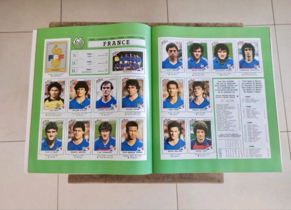 Caderneta cromos completa  Mundial Mexico 86 (ediçao anastatica)