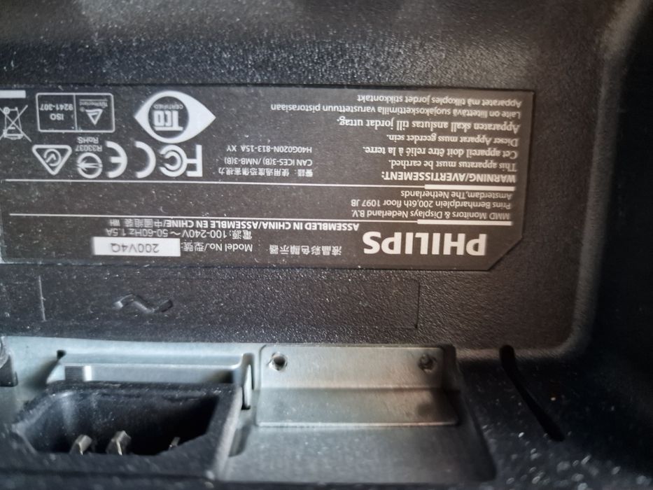 Monitor philips 19 cali