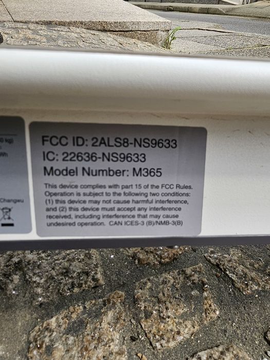 Trotinete elétrica Xiaomi M365