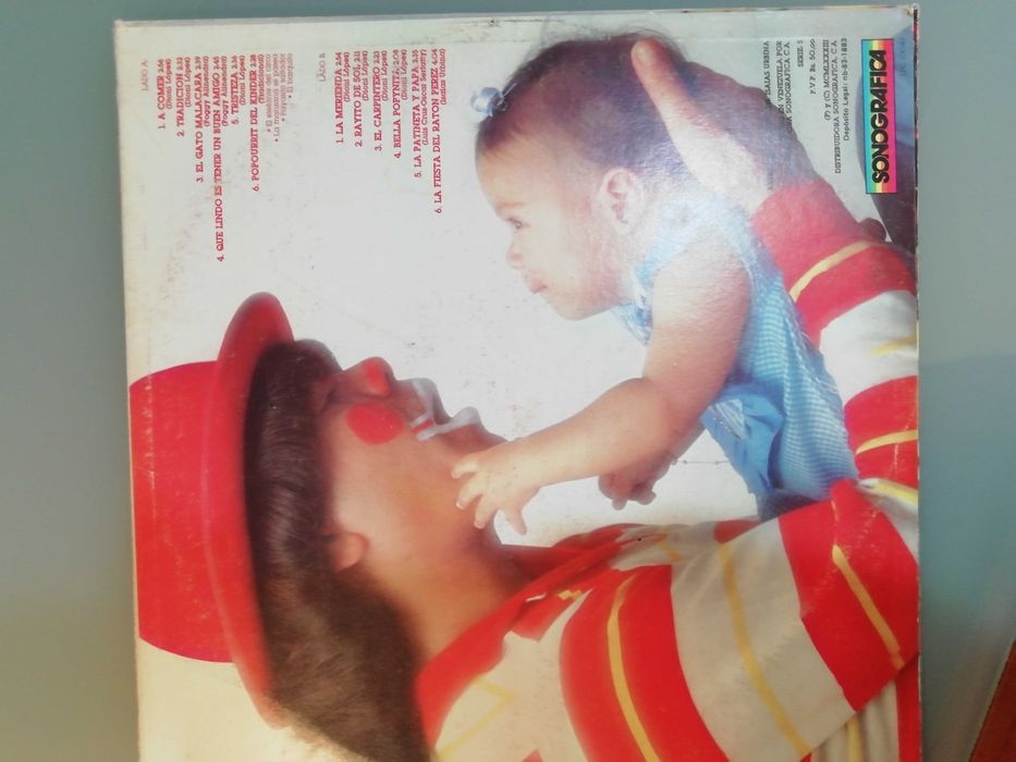 Popy a comer Vinil Musica infantil Venezuelana - América do Sul