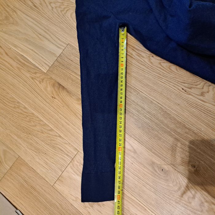 Sweter, bluzka, wełna, Selected, M granatowa