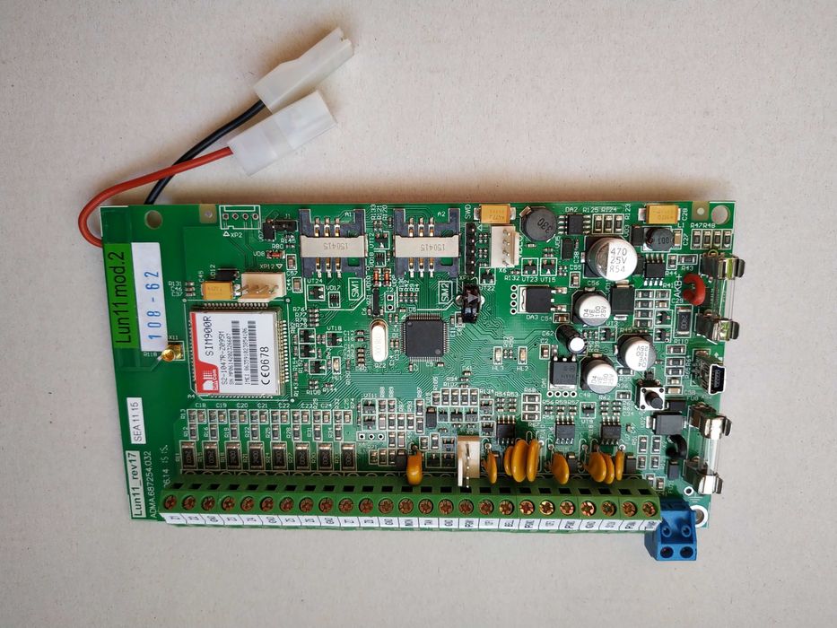 Плата охоронної сигналізації централь ППК Lun11 mod.2 (Лунь 11 мод.2)