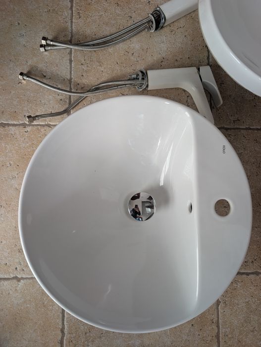 Umywalka wpuszczana w blat